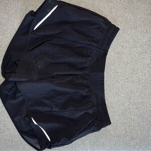 Women's Black Athletic Shorts